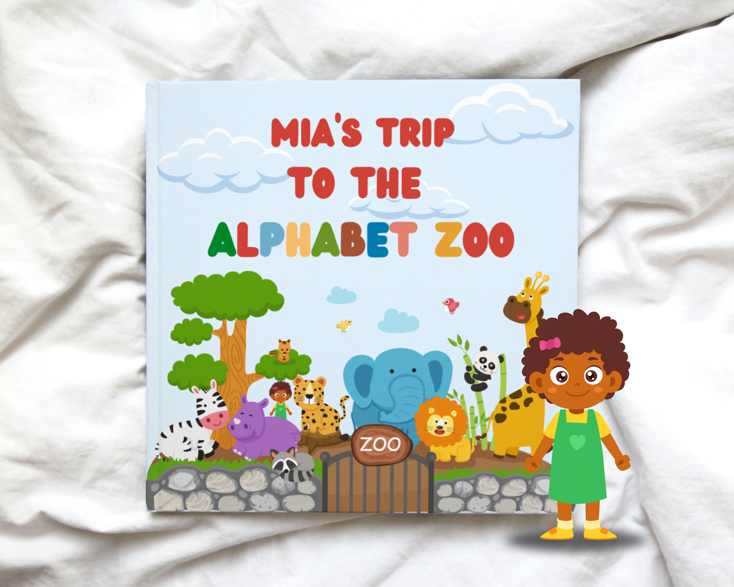 The Alphabet Zoo A - Z | Personalised Children's Book