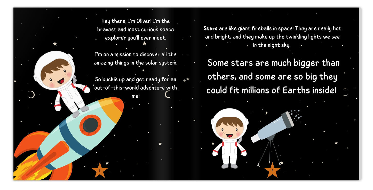 The Space Explorer | Personalised Children's Book - The Solar System for Kids