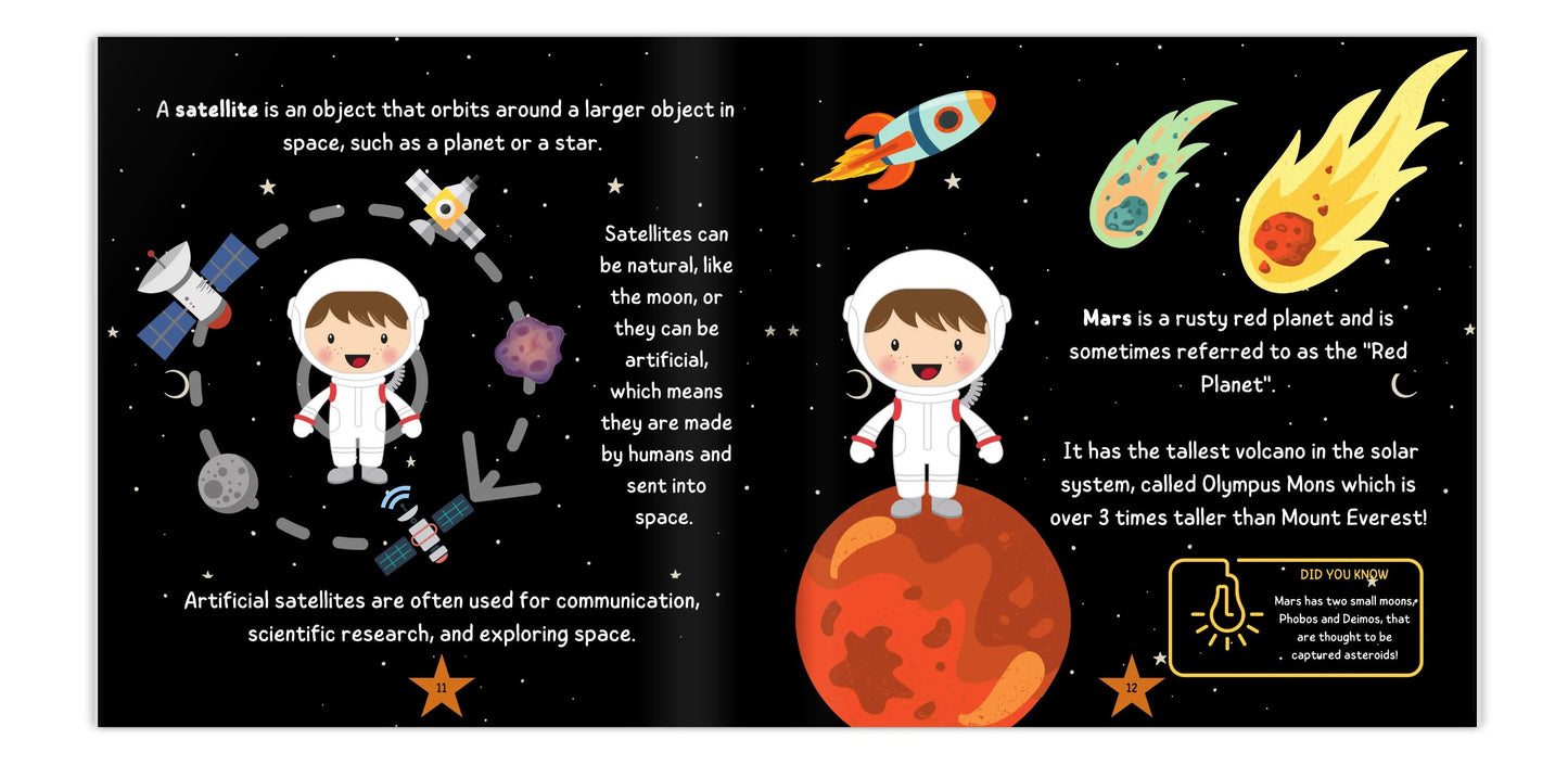 The Space Explorer | Personalised Children's Book - The Solar System for Kids