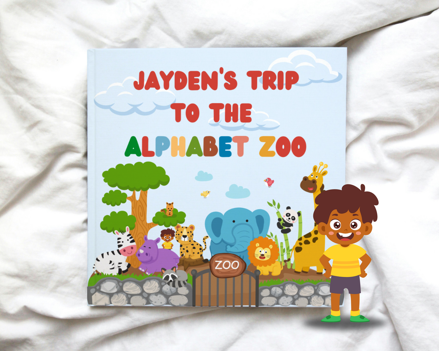 The Alphabet Zoo A - Z | Personalised Children's Book