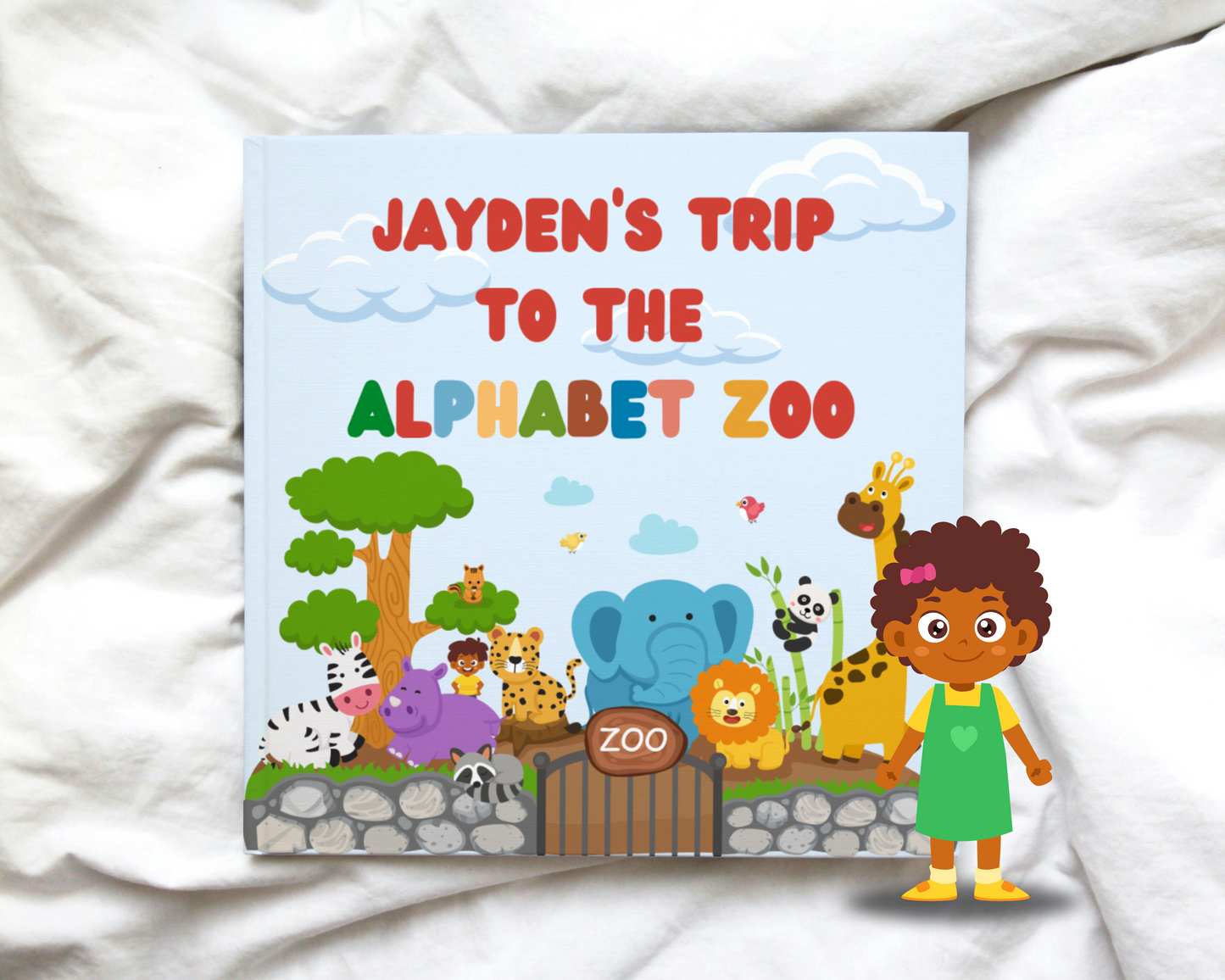 The Alphabet Zoo A - Z | Personalised Children's Book